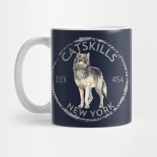 Catskill Mountains Resorts New York Hiking Mountain Backpacking Mug